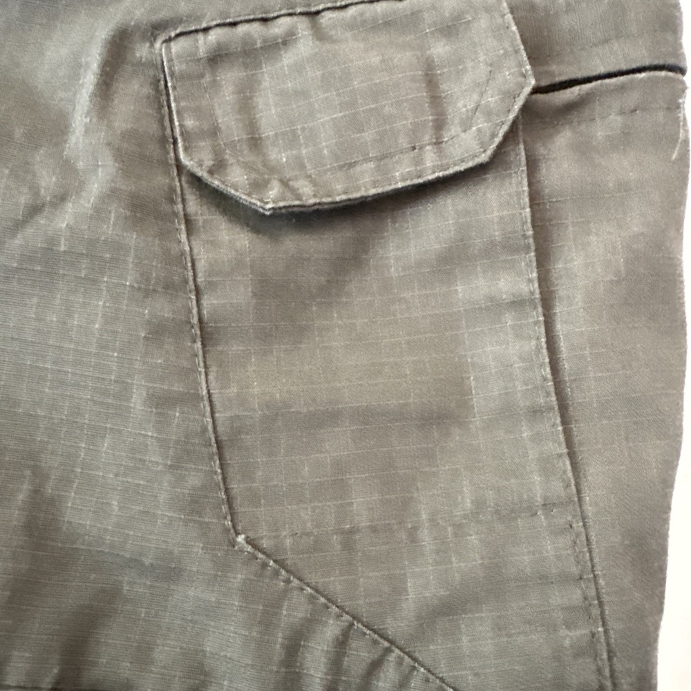 Tactical Olive Green Shorts Size Large Men's Cargo Pockets Military - Picture 2 of 7
